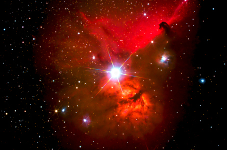 Bild-Nr: 11497593 Pferdekopfnebel-Region - B 33 - Horsehead Nebula Region Erstellt von: Callisto