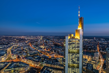 Bild-Nr: 11701698 Frankfurt von oben Erstellt von: Achim Thomae