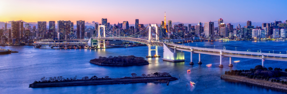 Bild-Nr: 11713602 Rainbow bridge in Tokio Japan Erstellt von: eyetronic