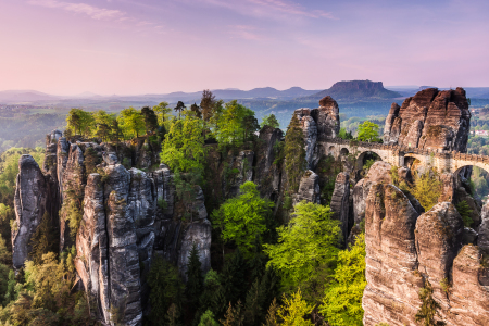 Bild-Nr: 11810672 Bastei mit Basteibrücke Erstellt von: Uwe Naumann