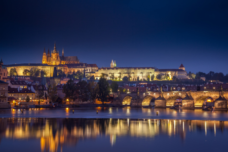Bild-Nr: 11838443 Blaue Stunde in Prag Erstellt von: FotoDeHRO