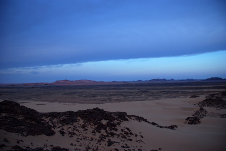 Bild-Nr: 11841821 Blaue Stunde in der Wüste im Süden von Algerien Erstellt von: KundenNr-324575