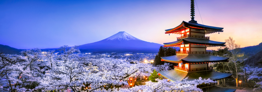 Bild-Nr: 11895847 Chureito Pagode mit Berg Fuji im Frühling Erstellt von: eyetronic