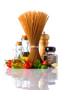 Bild-Nr: 11915412 Vollkorn Spaghetti auf Weißem Hintergrund Erstellt von: xfotostudio