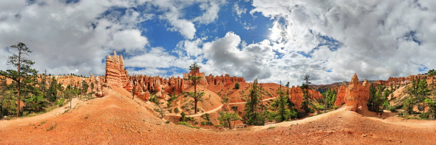 Bild-Nr: 11952435 Bryce Canyon Queens Garden Panorama Erstellt von: Rucker