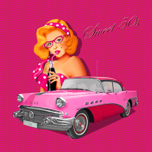 Bild-Nr: 11966393 Sweet 50s in Pink Erstellt von: Mausopardia