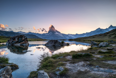 Bild-Nr: 12097113 Stellisee und Matterhorn in den Schweizer Alpen Erstellt von: eyetronic