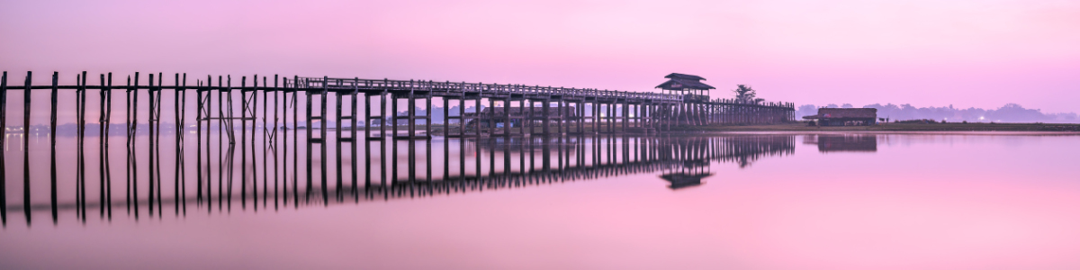 Bild-Nr: 12352415 U Bein Brücke in der Morgendämmerung Erstellt von: eyetronic