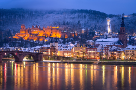 Bild-Nr: 12404406 Heidelberg im Winter Erstellt von: eyetronic