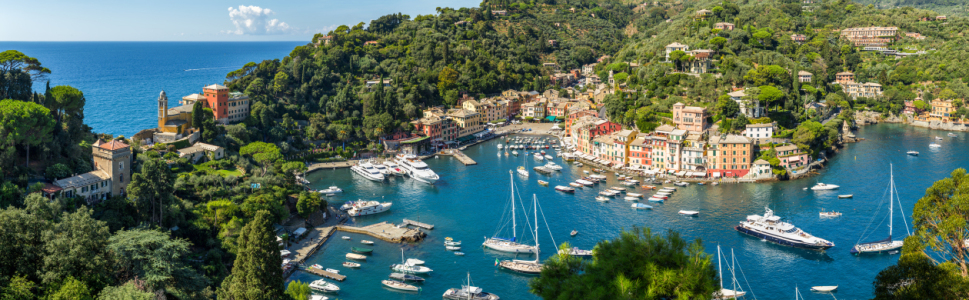 Bild-Nr: 12441919 Panoramablick über Portofino Erstellt von: eyetronic