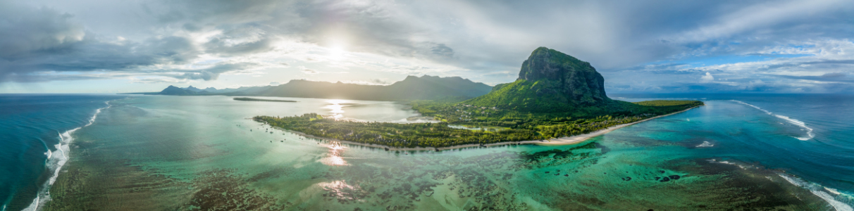 Bild-Nr: 12582428 Mauritius Le Morne Luftaufnahme Erstellt von: eyetronic