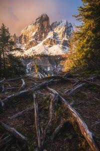 Bild-Nr: 12740055 Dolomiten Peitlerkofel im ersten Licht Erstellt von: Jean Claude Castor