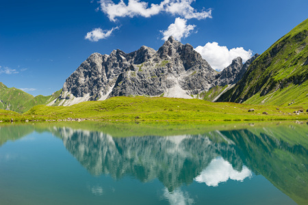 Bild-Nr: 12768868 Eissee und Großer Wilder Erstellt von: Walter G. Allgöwer