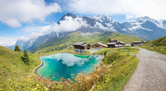 Bild-Nr: 12812149 Speichersee an der Kleinen Scheidegg  Erstellt von: SusaZoom