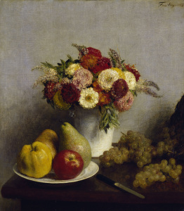 Bild-Nr: 30000078 Fantin-Latour / Flowers and fruits/ 1865 Erstellt von: Fantin-Latour, Henri