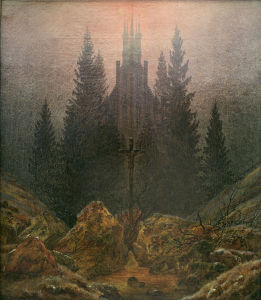 Bild-Nr: 30000258 Friedrich/Cross in the mountains/c.1812 Erstellt von: Friedrich, Caspar David