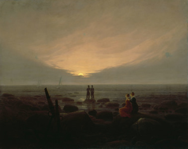 Bild-Nr: 30000284 C.D.Friedrich / Moonrise by the Sea Erstellt von: Friedrich, Caspar David