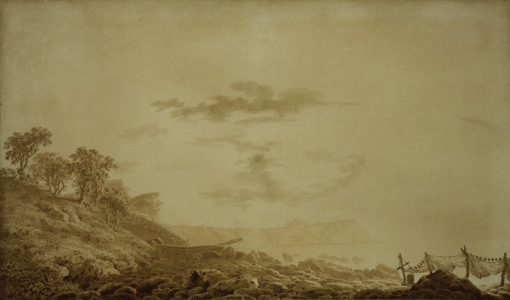 Bild-Nr: 30000372 C.D.Friedrich, Arkona bei Mondlicht Erstellt von: Friedrich, Caspar David