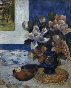 Bild-Nr: 30000518 Gauguin, still life with mandolin / 1885 Erstellt von: Gauguin, Paul