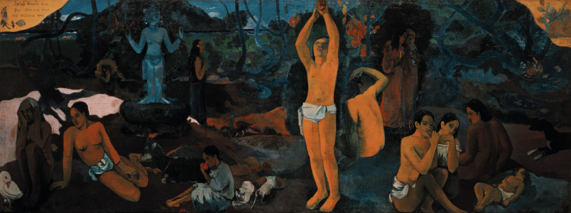 Bild-Nr: 30000634 Gauguin / Who are we? / 1897 Erstellt von: Gauguin, Paul