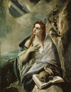Bild-Nr: 30000848 El Greco / Magdalene doing Penance Erstellt von: Greco, El (Domenikos Theotokopoulos)