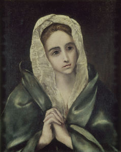 Bild-Nr: 30000880 El Greco / Mater dolerosa / dated 1585? Erstellt von: Greco, El (Domenikos Theotokopoulos)