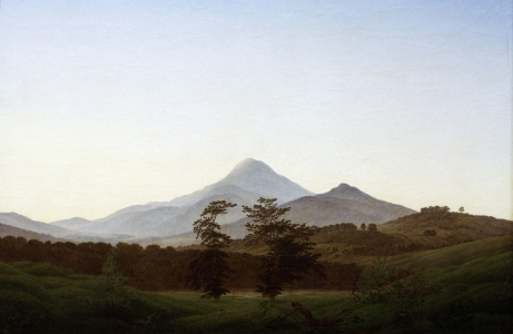 Bild-Nr: 30001568 C.D.Friedrich, Bohemian landscape Erstellt von: Friedrich, Caspar David
