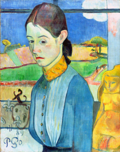 Bild-Nr: 30001754 P.Gauguin / Young Breton / Ptg./ 1889 Erstellt von: Gauguin, Paul