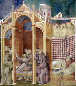 Bild-Nr: 30001914 Giotto / St. Francis appears to Augustus Erstellt von: Giotto di Bondone