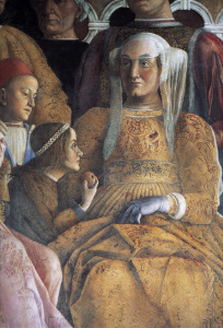 Bild-Nr: 30002144 Barbara of Brandenburg / Fresco,Mantegna Erstellt von: Mantegna, Andrea