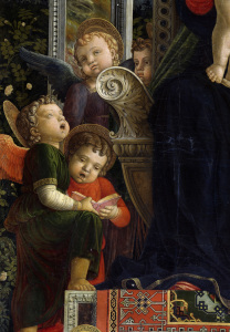 Bild-Nr: 30002198 A.Mantegna, Altar of S. Zeno. Angels Erstellt von: Mantegna, Andrea