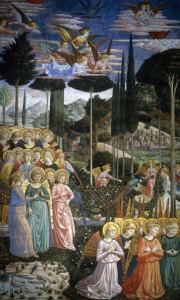 Bild-Nr: 30002254 B.Gozzoli, Angel / Pal.Medici-Ricc. 1459 Erstellt von: Gozzoli, Bennozzo