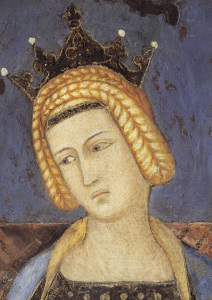 Bild-Nr: 30002368 A.Lorenzettib /Temperantia (Head)/Fresco Erstellt von: Lorenzetti, Ambrogio