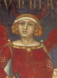 Bild-Nr: 30002370 A.Lorenzetti, Superbia / Fresco, Detail Erstellt von: Lorenzetti, Ambrogio