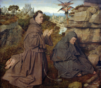 Bild-Nr: 30002612 J.v.Eyck / Stigmatisation of St. Francis Erstellt von: van Eyck, Hubert & Jan