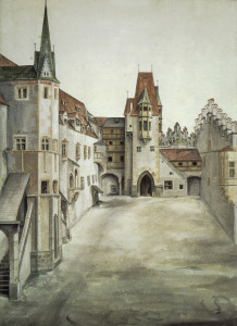 Bild-Nr: 30002626 A.Dürer, Castle Courtyard, Innsbruck Erstellt von: Dürer, Albrecht