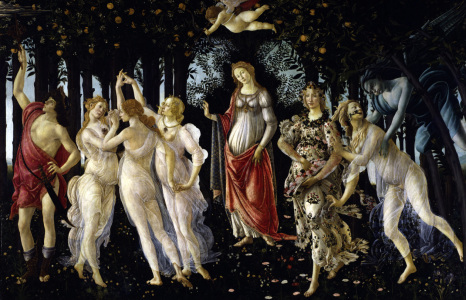 Bild-Nr: 30002634 Botticelli / La Primavera / c.1477/78 Erstellt von: Botticelli, Sandro