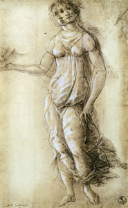 Bild-Nr: 30002652 Botticelli / Female allegorical figure Erstellt von: Botticelli, Sandro
