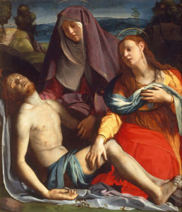 Bild-Nr: 30002778 Dead Christ & Mary / Bronzino / c.1530 Erstellt von: Bronzino, Agnolo