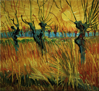Bild-Nr: 30002864 Van Gogh / Willows at Sunset / 1888 Erstellt von: van Gogh, Vincent
