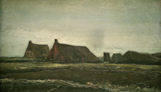 Bild-Nr: 30003198 v.Gogh, Cottages / Paint./ 1883 Erstellt von: van Gogh, Vincent