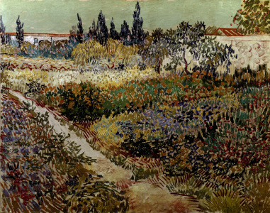 Bild-Nr: 30003244 van Gogh / Flowering Garden & Path /1888 Erstellt von: van Gogh, Vincent