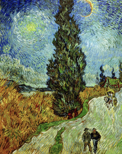 Bild-Nr: 30003286 Van Gogh / Cypress against starry sky Erstellt von: van Gogh, Vincent