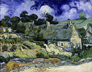 Bild-Nr: 30003482 Van Gogh / Houses in Cordeville / 1890 Erstellt von: van Gogh, Vincent
