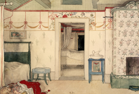 Bild-Nr: 30003844 Carl Larsson, Britas Schläfchen/ 1894 Erstellt von: Larsson, Carl