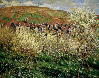 Bild-Nr: 30003928 Monet / Blossoming plum trees / 1879 Erstellt von: Monet, Claude