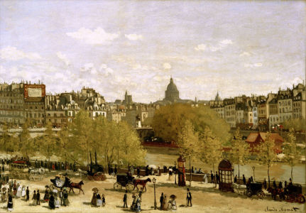 Bild-Nr: 30004032 Paris, Quai du Louvre /Pai. v. C.Monet Erstellt von: Monet, Claude