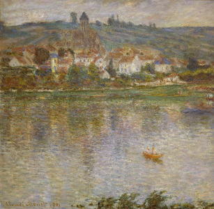 Bild-Nr: 30004126 C.Monet, Die Stadt Vetheuil Erstellt von: Monet, Claude
