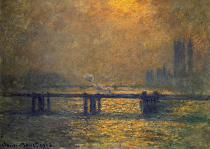 Bild-Nr: 30004240 Monet / Charing Cross Bridge / 1899/1901 Erstellt von: Monet, Claude