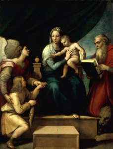 Bild-Nr: 30004718 Raphael / Madonna del pesce / c.1512 Erstellt von: Raffaello Santi (Raffael)